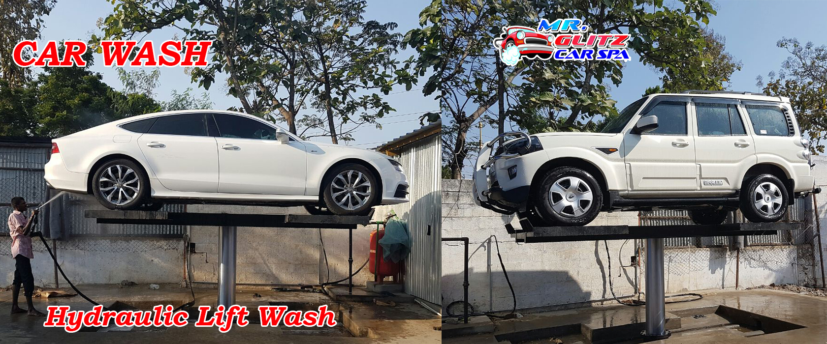 MR.Glitz Car Spa,Peelamedu Coimbatore Automobile Washing and Cleaning